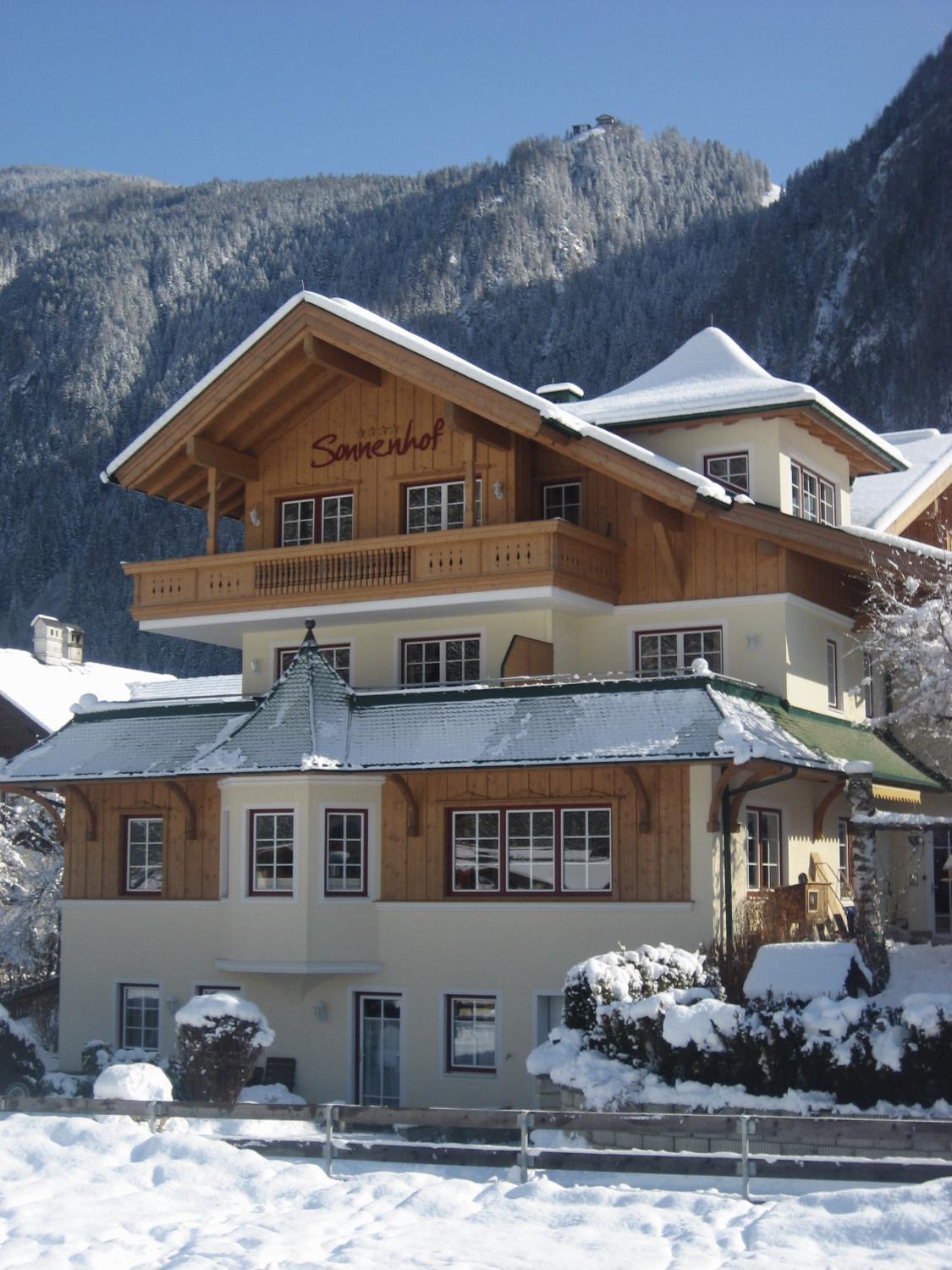 Apparthotel Sonnenhof Mayrhofen Buitenkant foto